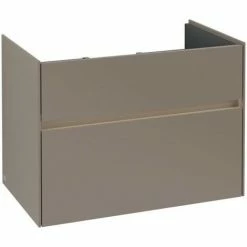 Villeroy & Boch Collaro Waschtischunterschrank Mit 2 Auszügen 75,4 Cm Truffle Grey Mit Beleuchtung 4 Villeroy & Boch Collaro Waschtischunterschrank Mit 2 Auszügen 75,4 Cm Truffle Grey Mit Beleuchtung -VILLEROY & BOCH shop 71606470 3