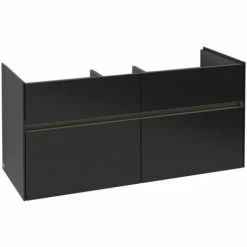 Villeroy & Boch Collaro Waschtischunterschrank 115cm Mit 4 Auszügen Black Matt Lacquer Mit Beleuchtung 7 Villeroy & Boch Collaro Waschtischunterschrank 115cm Mit 4 Auszügen Black Matt Lacquer Mit Beleuchtung -VILLEROY & BOCH shop 71606479 3