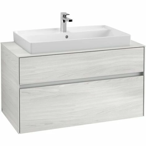 Villeroy & Boch Collaro Waschtischunterschrank 100cm mit 2 Auszügen und variabler Beckenposition White Wood Mit Beleuchtung Mittig 80 cm Villeroy & Boch Collaro Waschtischunterschrank 100cm Mit 2 Auszügen Und Variabler Beckenposition White Wood Mit Beleuchtung Mittig 80 Cm -VILLEROY & BOCH shop 71606485 2