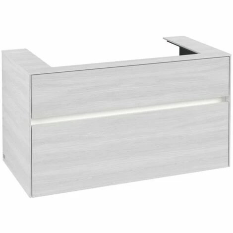 Villeroy & Boch Collaro Waschtischunterschrank 100cm mit 2 Auszügen und variabler Beckenposition White Wood Mit Beleuchtung Mittig 80 cm Villeroy & Boch Collaro Waschtischunterschrank 100cm Mit 2 Auszügen Und Variabler Beckenposition White Wood Mit Beleuchtung Mittig 80 Cm -VILLEROY & BOCH shop 71606485 3