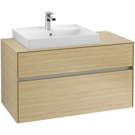 Villeroy & Boch Collaro Waschtischunterschrank 100cm mit 2 Auszügen und variabler Beckenposition Nordic Oak Mit Beleuchtung Links 60 cm Villeroy & Boch Collaro Waschtischunterschrank 100cm Mit 2 Auszügen Und Variabler Beckenposition Nordic Oak Mit Beleuchtung Links 60 Cm -VILLEROY & BOCH shop 71606499 2