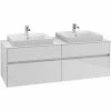 Villeroy & Boch Collaro Waschtischunterschrank 160cm Mit 4 Auszügen Für 2 Waschtische Glossy White Mit Beleuchtung 60 Cm -VILLEROY & BOCH shop 71606502 1