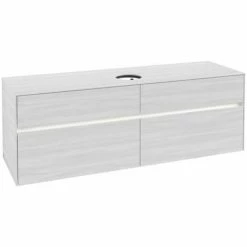 Villeroy & Boch Collaro Waschtischunterschrank 160cm Mit 4 Auszügen White Wood Mit Beleuchtung Mittig 3 Villeroy & Boch Collaro Waschtischunterschrank 160cm Mit 4 Auszügen White Wood Mit Beleuchtung Mittig -VILLEROY & BOCH shop 71606575 2