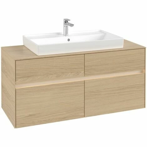 Villeroy & Boch Collaro Waschtischunterschrank 120cm mit 4 Auszügen Nordic Oak Mit Beleuchtung Villeroy & Boch Collaro Waschtischunterschrank 120cm Mit 4 Auszügen Nordic Oak Mit Beleuchtung -VILLEROY & BOCH shop 71606645 3