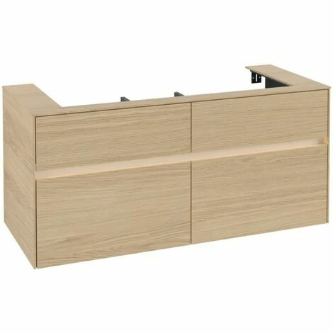 Villeroy & Boch Collaro Waschtischunterschrank 120cm mit 4 Auszügen Nordic Oak Mit Beleuchtung Villeroy & Boch Collaro Waschtischunterschrank 120cm Mit 4 Auszügen Nordic Oak Mit Beleuchtung -VILLEROY & BOCH shop 71606661 2