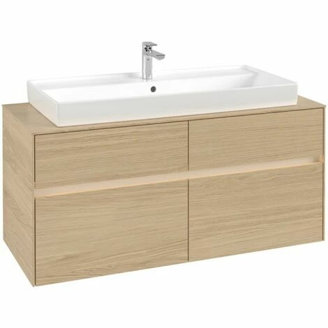 Villeroy & Boch Collaro Waschtischunterschrank 120cm mit 4 Auszügen Nordic Oak Mit Beleuchtung Villeroy & Boch Collaro Waschtischunterschrank 120cm Mit 4 Auszügen Nordic Oak Mit Beleuchtung -VILLEROY & BOCH shop 71606661 3