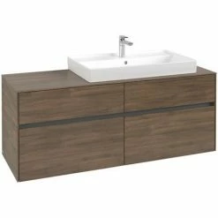 Villeroy & Boch Collaro Waschtischunterschrank 140cm Mit 4 Auszügen Arizona Oak Ohne Beleuchtung Rechts 7 Villeroy & Boch Collaro Waschtischunterschrank 140cm Mit 4 Auszügen Arizona Oak Ohne Beleuchtung Rechts -VILLEROY & BOCH shop 71606667 3