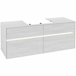 Villeroy & Boch Collaro Waschtischunterschrank Mit 4 Auszügen 140 Cm White Wood Mit Beleuchtung Mittig 3 Villeroy & Boch Collaro Waschtischunterschrank Mit 4 Auszügen 140 Cm White Wood Mit Beleuchtung Mittig -VILLEROY & BOCH shop 71606684 2