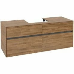 Villeroy & Boch Collaro Waschtischunterschrank Mit 4 Auszügen 140 Cm Kansas Oak Ohne Beleuchtung Mittig 6 Villeroy & Boch Collaro Waschtischunterschrank Mit 4 Auszügen 140 Cm Kansas Oak Ohne Beleuchtung Mittig -VILLEROY & BOCH shop 71606685 2