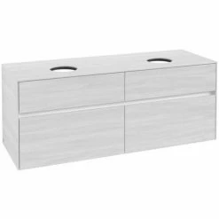 Villeroy & Boch Collaro Waschtischunterschrank 140cm Mit 4 Auszügen Für 2 Waschtische White Wood Mit Beleuchtung 3 Villeroy & Boch Collaro Waschtischunterschrank 140cm Mit 4 Auszügen Für 2 Waschtische White Wood Mit Beleuchtung -VILLEROY & BOCH shop 71606868 2