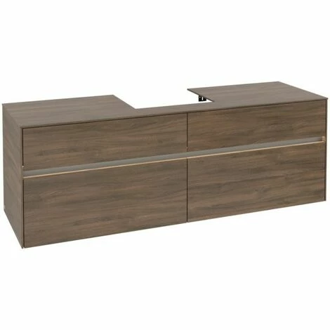 Villeroy & Boch Collaro Waschtischunterschrank 160cm Mit 4 Auszügen Arizona Oak Mit Beleuchtung Mittig 4 Villeroy & Boch Collaro Waschtischunterschrank 160cm Mit 4 Auszügen Arizona Oak Mit Beleuchtung Mittig – Bild 2