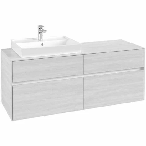 Villeroy & Boch Collaro Waschtischunterschrank mit 4 Auszügen 140 cm White Wood Ohne Beleuchtung Links Villeroy & Boch Collaro Waschtischunterschrank Mit 4 Auszügen 140 Cm White Wood Ohne Beleuchtung Links -VILLEROY & BOCH shop 71606923 3