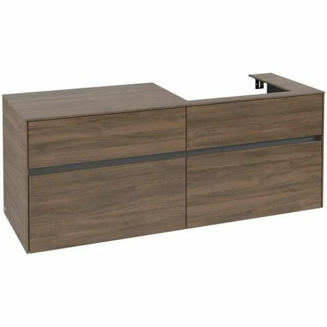 Villeroy & Boch Collaro Waschtischunterschrank mit 4 Auszügen 140 cm Arizona Oak Ohne Beleuchtung Rechts Villeroy & Boch Collaro Waschtischunterschrank Mit 4 Auszügen 140 Cm Arizona Oak Ohne Beleuchtung Rechts -VILLEROY & BOCH shop 71606931 2