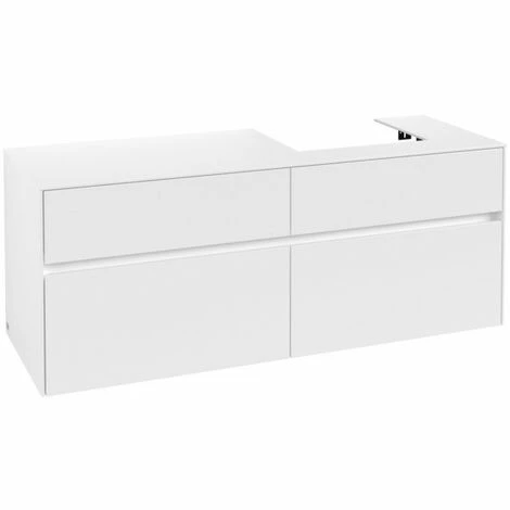 Villeroy & Boch Collaro Waschtischunterschrank mit 4 Auszügen 140 cm White Matt Ohne Beleuchtung Rechts Villeroy & Boch Collaro Waschtischunterschrank Mit 4 Auszügen 140 Cm White Matt Ohne Beleuchtung Rechts -VILLEROY & BOCH shop 71606933 2