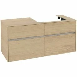 Villeroy & Boch Collaro Waschtischunterschrank Mit 4 Auszügen 120 Cm Nordic Oak Ohne Beleuchtung Rechts 3 Villeroy & Boch Collaro Waschtischunterschrank Mit 4 Auszügen 120 Cm Nordic Oak Ohne Beleuchtung Rechts -VILLEROY & BOCH shop 71606945 2