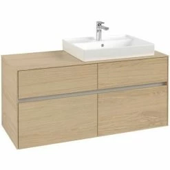 Villeroy & Boch Collaro Waschtischunterschrank Mit 4 Auszügen 120 Cm Nordic Oak Ohne Beleuchtung Rechts 4 Villeroy & Boch Collaro Waschtischunterschrank Mit 4 Auszügen 120 Cm Nordic Oak Ohne Beleuchtung Rechts -VILLEROY & BOCH shop 71606945 3
