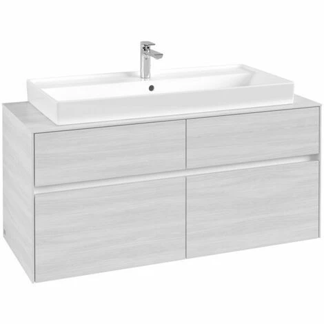 Villeroy & Boch Collaro Waschtischunterschrank 120cm mit 4 Auszügen White Wood Ohne Beleuchtung Villeroy & Boch Collaro Waschtischunterschrank 120cm Mit 4 Auszügen White Wood Ohne Beleuchtung -VILLEROY & BOCH shop 71606962 3