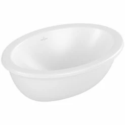 Villeroy & Boch Loop & Friends Unterbauwaschbecken Oval 57 Cm Ohne Überlauf Stone White Mit CeramicPlus Beschichtung -VILLEROY & BOCH shop 71867778 4
