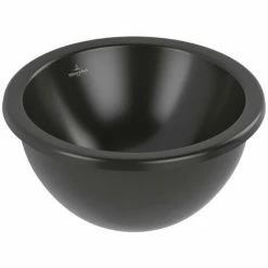 Villeroy & Boch Loop & Friends Unterbauwaschbecken Rund Mit Überlauf Ebony 39 Cm Mit CeramicPlus Beschichtung 4 Villeroy & Boch Loop & Friends Unterbauwaschbecken Rund Mit Überlauf Ebony 39 Cm Mit CeramicPlus Beschichtung -VILLEROY & BOCH shop 71867796 3