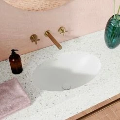 Villeroy & Boch Loop & Friends Unterbauwaschbecken Oval 66 Cm Ohne Überlauf Weiß Alpin Mit CeramicPlus Beschichtung -VILLEROY & BOCH shop 71868436 2