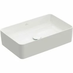 Villeroy & Boch Collaro Aufsatzwaschtisch Rechteckig 56cm Ohne Überlauf Weiß Alpin Ohne Beschichtung -VILLEROY & BOCH shop 71868439 3