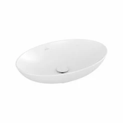 Villeroy & Boch Loop & Friends Aufsatzwaschtisch Oval 62 Cm Ohne Überlauf Stone White Mit CeramicPlus Beschichtung 4 Villeroy & Boch Loop & Friends Aufsatzwaschtisch Oval 62 Cm Ohne Überlauf Stone White Mit CeramicPlus Beschichtung -VILLEROY & BOCH shop 71868571 3