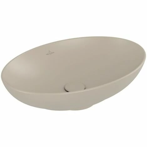Villeroy & Boch Loop & Friends Aufsatzwaschtisch Oval 56 cm Mit Überlauf Almond Mit CeramicPlus Beschichtung Villeroy & Boch Loop & Friends Aufsatzwaschtisch Oval 56 Cm Mit Überlauf Almond Mit CeramicPlus Beschichtung -VILLEROY & BOCH shop 71869464 2