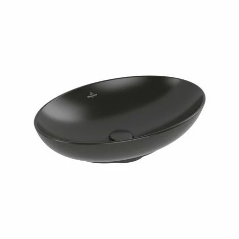 Villeroy & Boch Loop & Friends Aufsatzwaschtisch Oval 56 cm Mit Überlauf Ebony Mit CeramicPlus Beschichtung Villeroy & Boch Loop & Friends Aufsatzwaschtisch Oval 56 Cm Mit Überlauf Ebony Mit CeramicPlus Beschichtung -VILLEROY & BOCH shop 71869468 3