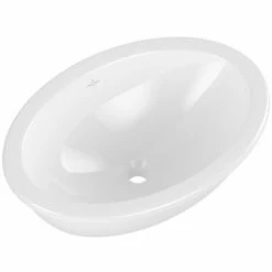 Villeroy & Boch Loop & Friends Unterbauwaschbecken Oval 66 Cm Mit Überlauf Weiß Alpin Mit CeramicPlus Beschichtung -VILLEROY & BOCH shop 71869471 2