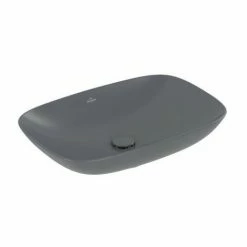 Villeroy & Boch Loop & Friends Aufsatzwaschtisch Rechteckig 62 Cm Ohne Überlauf Graphite Mit CeramicPlus Beschichtung 4 Villeroy & Boch Loop & Friends Aufsatzwaschtisch Rechteckig 62 Cm Ohne Überlauf Graphite Mit CeramicPlus Beschichtung -VILLEROY & BOCH shop 71869523 3