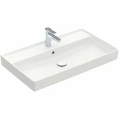Villeroy & Boch Collaro Schrankwaschtisch Ungeschliffen 80 Cm Mit 1 Hahnloch Mit Überlauf Stone White Mit CeramicPlus Beschichtung 4 Villeroy & Boch Collaro Schrankwaschtisch Ungeschliffen 80 Cm Mit 1 Hahnloch Mit Überlauf Stone White Mit CeramicPlus Beschichtung -VILLEROY & BOCH shop 71869630 3