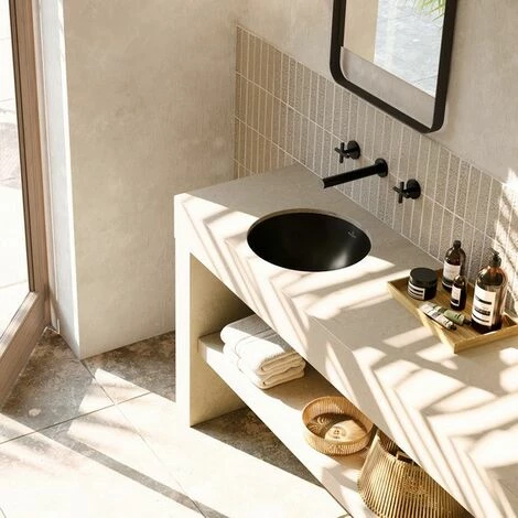 Villeroy & Boch Loop & Friends Unterbauwaschbecken Rund Ohne Überlauf Ebony 39 cm Mit CeramicPlus Beschichtung Villeroy & Boch Loop & Friends Unterbauwaschbecken Rund Ohne Überlauf Ebony 39 Cm Mit CeramicPlus Beschichtung -VILLEROY & BOCH shop 71871303 2