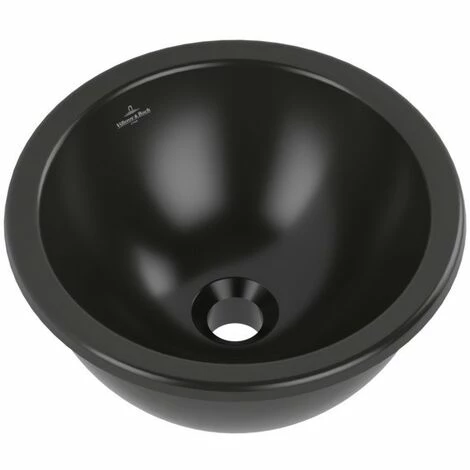 Villeroy & Boch Loop & Friends Unterbauwaschbecken Rund Ohne Überlauf Ebony 39 cm Mit CeramicPlus Beschichtung Villeroy & Boch Loop & Friends Unterbauwaschbecken Rund Ohne Überlauf Ebony 39 Cm Mit CeramicPlus Beschichtung -VILLEROY & BOCH shop 71871303 4