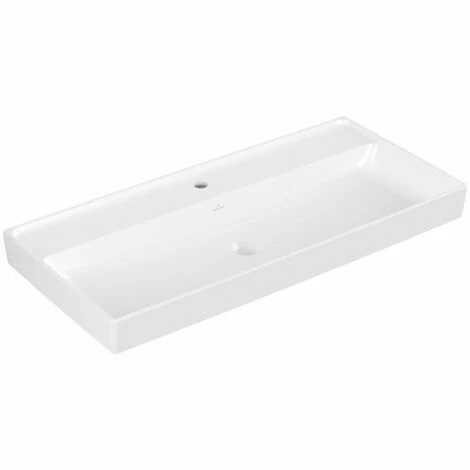 Villeroy & Boch Collaro Schrankwaschtisch ungeschliffen 100 cm Mit 1 Hahnloch Ohne Überlauf Stone White Mit CeramicPlus Beschichtung Villeroy & Boch Collaro Schrankwaschtisch Ungeschliffen 100 Cm Mit 1 Hahnloch Ohne Überlauf Stone White Mit CeramicPlus Beschichtung -VILLEROY & BOCH shop 71871313 2