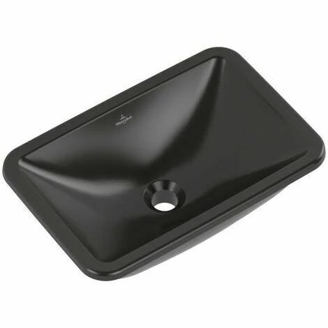 Villeroy & Boch Loop & Friends Unterbauwaschbecken Rechteckig 51 cm Ohne Überlauf Ebony Mit CeramicPlus Beschichtung Villeroy & Boch Loop & Friends Unterbauwaschbecken Rechteckig 51 Cm Ohne Überlauf Ebony Mit CeramicPlus Beschichtung -VILLEROY & BOCH shop 71871321 2