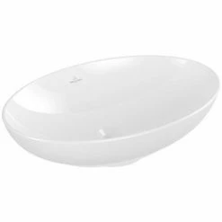Villeroy & Boch Loop & Friends Aufsatzwaschtisch Oval 56 Cm Ohne Überlauf Weiß Alpin Mit CeramicPlus Beschichtung 4 Villeroy & Boch Loop & Friends Aufsatzwaschtisch Oval 56 Cm Ohne Überlauf Weiß Alpin Mit CeramicPlus Beschichtung -VILLEROY & BOCH shop 71871326 3
