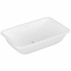 Villeroy & Boch Loop & Friends Unterbauwaschbecken Rechteckig 67,5 Cm Ohne Überlauf Stone White Mit CeramicPlus Beschichtung -VILLEROY & BOCH shop 71871329 4