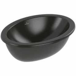 Villeroy & Boch Loop & Friends Unterbauwaschbecken Oval 57 Cm Ohne Überlauf Ebony Mit CeramicPlus Beschichtung 4 Villeroy & Boch Loop & Friends Unterbauwaschbecken Oval 57 Cm Ohne Überlauf Ebony Mit CeramicPlus Beschichtung -VILLEROY & BOCH shop 71871348 3