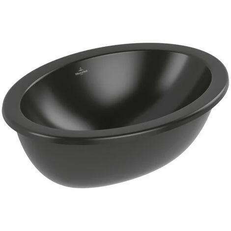 Villeroy & Boch Loop & Friends Unterbauwaschbecken Oval 57 cm Ohne Überlauf Ebony Mit CeramicPlus Beschichtung Villeroy & Boch Loop & Friends Unterbauwaschbecken Oval 57 Cm Ohne Überlauf Ebony Mit CeramicPlus Beschichtung -VILLEROY & BOCH shop 71871348 3