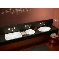 Villeroy & Boch Loop & Friends Einbauwaschbecken Rund Mit Überlauf 39 Cm Mit CeramicPlus Beschichtung -VILLEROY & BOCH shop 71871382 3