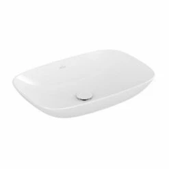 Villeroy & Boch Loop & Friends Aufsatzwaschtisch Rechteckig 62 Cm Ohne Überlauf Weiß Alpin Ohne Beschichtung -VILLEROY & BOCH shop 71871392 3