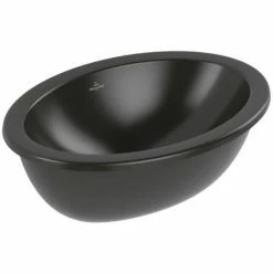 Villeroy & Boch Loop & Friends Unterbauwaschbecken Oval 57 Cm Mit Überlauf Ebony Mit CeramicPlus Beschichtung 4 Villeroy & Boch Loop & Friends Unterbauwaschbecken Oval 57 Cm Mit Überlauf Ebony Mit CeramicPlus Beschichtung -VILLEROY & BOCH shop 71871428 3