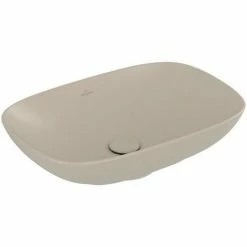 Villeroy & Boch Loop & Friends Aufsatzwaschtisch Rechteckig 56 Cm Mit Überlauf Almond Mit CeramicPlus Beschichtung 3 Villeroy & Boch Loop & Friends Aufsatzwaschtisch Rechteckig 56 Cm Mit Überlauf Almond Mit CeramicPlus Beschichtung -VILLEROY & BOCH shop 71871452 2