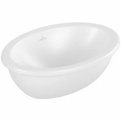 Villeroy & Boch Loop & Friends Unterbauwaschbecken Oval 50,5 Cm Mit Überlauf Stone White Mit CeramicPlus Beschichtung -VILLEROY & BOCH shop 71871471 4