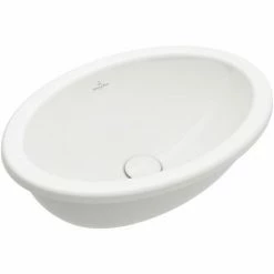 Villeroy & Boch Loop & Friends Einbauwaschbecken Oval 50,5 Cm Mit Überlauf Mit CeramicPlus Beschichtung 4 Villeroy & Boch Loop & Friends Einbauwaschbecken Oval 50,5 Cm Mit Überlauf Mit CeramicPlus Beschichtung -VILLEROY & BOCH shop 71871473 3