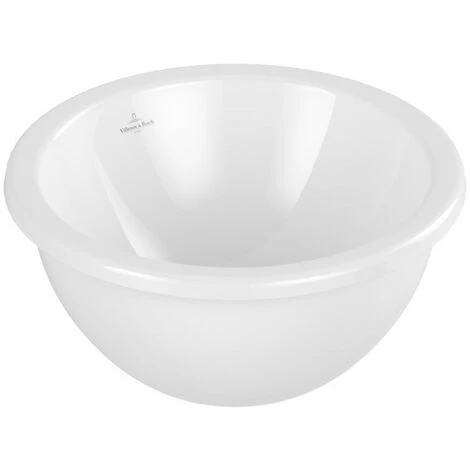 Villeroy & Boch Loop & Friends Unterbauwaschbecken Rund Ohne Überlauf Weiß Alpin 39 Cm Ohne Beschichtung 5 Villeroy & Boch Loop & Friends Unterbauwaschbecken Rund Ohne Überlauf Weiß Alpin 39 Cm Ohne Beschichtung – Bild 3