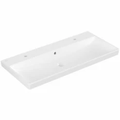 Villeroy & Boch Avento Schrankwaschtisch Mit Überlauf 100 Cm Mit 2 Hahnlöchern Stone White Mit CeramicPlus Beschichtung 4 Villeroy & Boch Avento Schrankwaschtisch Mit Überlauf 100 Cm Mit 2 Hahnlöchern Stone White Mit CeramicPlus Beschichtung -VILLEROY & BOCH shop 71975918 3