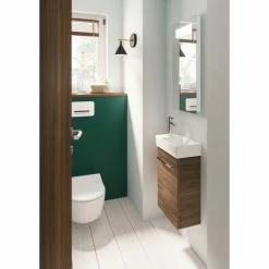 Villeroy & Boch Avento Handwaschbecken Mit Variabler Beckenposition Stone White Links Mit CeramicPlus Beschichtung -VILLEROY & BOCH shop 71975932 3