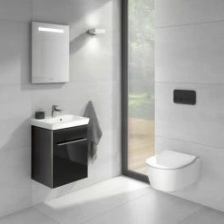 Villeroy & Boch Avento Handwaschbecken Mit Hahnloch Und Überlauf Stone White Mit CeramicPlus Beschichtung -VILLEROY & BOCH shop 71976000 3