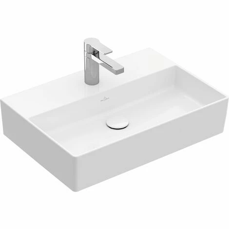 VILLEROY & BOCH Aufsatzwaschtisch Memento 2.0 Wandmontage 600 Mm, Weiß-alpin 3 VILLEROY & BOCH Aufsatzwaschtisch Memento 2.0 Wandmontage 600 Mm, Weiß-alpin